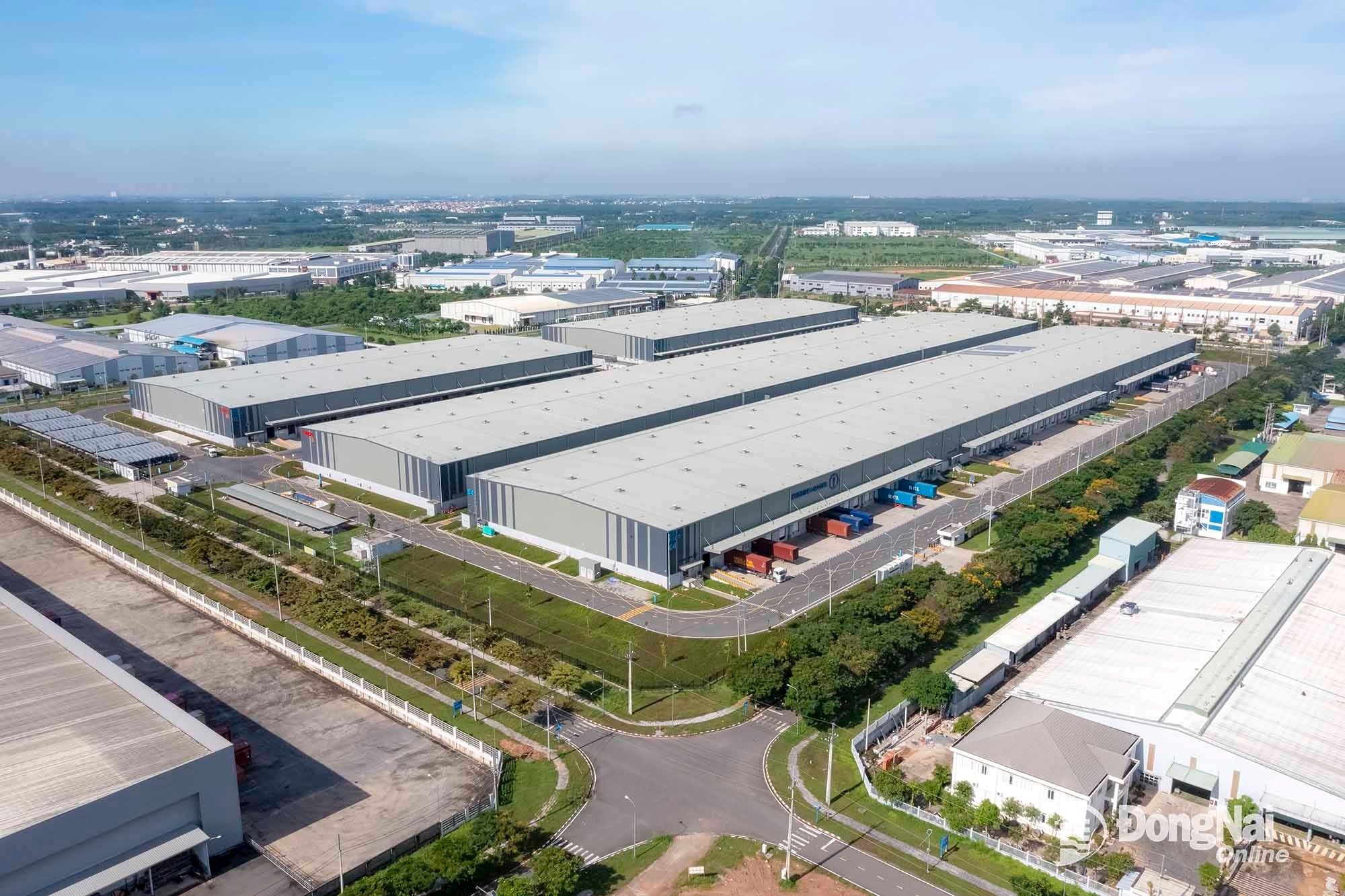 Giang Dien Industrial Park has a prime location and prioritizes attracting high-tech industries, supporting industries, and a number of processing and manufacturing industries. Photo: Vuong The