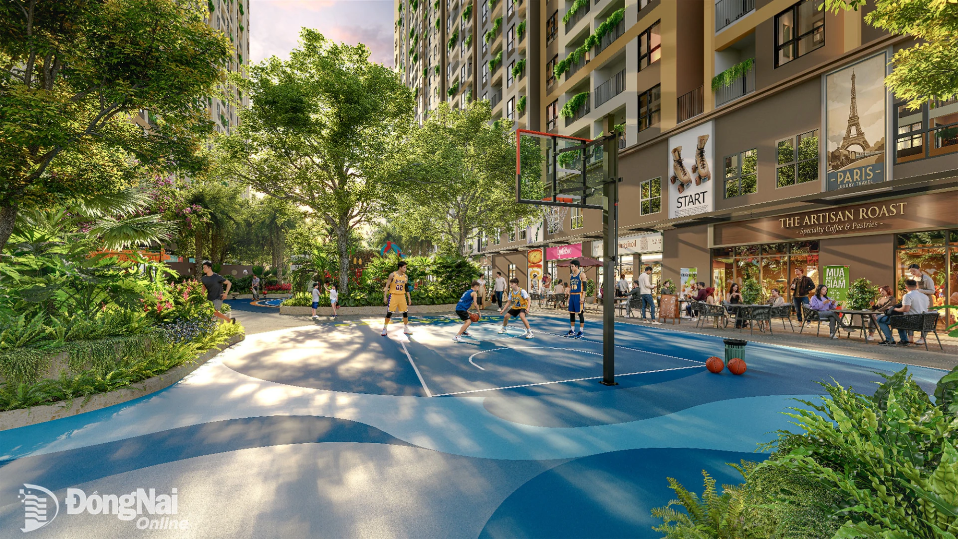 Bcons Central Park tích hợp đa dạng tiện ích, không gian xanh và khu thương mại, dịch vụ trong một khuôn viên, giúp cư dân thuận tiện hơn trong sinh hoạt hàng ngày.