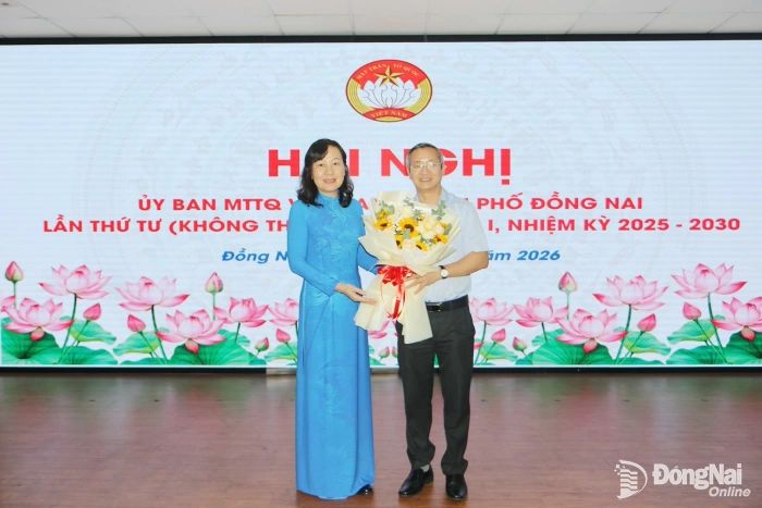 Chủ tịch Hội Nông dân thành phố Đồng Nai Cao Tiến Sỹ được hiệp thương chức danh Phó Chủ tịch Ủy ban MTTQ Việt Nam thành phố