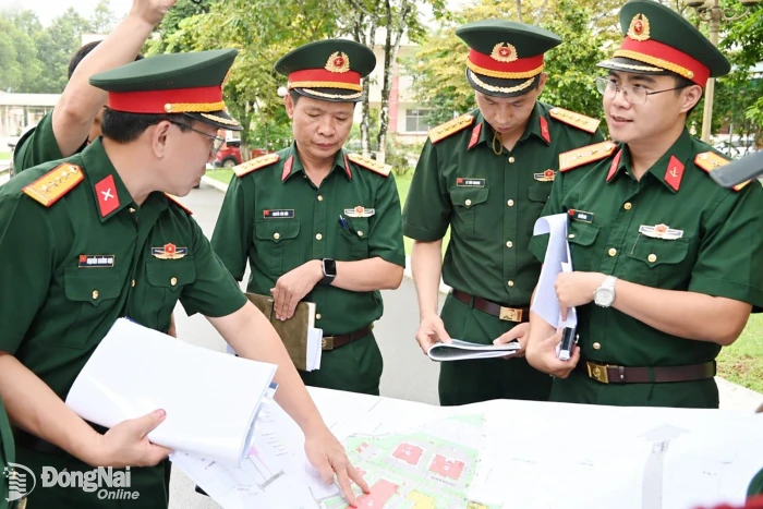 Cục Tài chính, Bộ Quốc phòng kiểm tra thực địa Dự án đầu tư xây dựng Bệnh viện Quân dân y 16, Binh đoàn 16