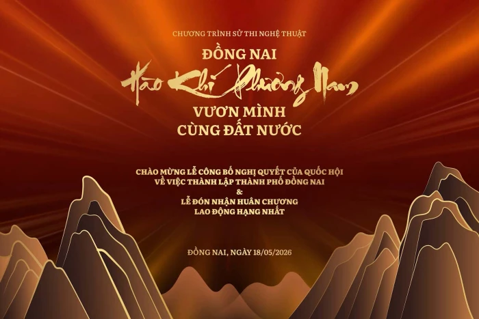 [Video] - Chương trình sử thi nghệ thuật: Đồng Nai - Hào khí phương Nam vươn mình cùng đất nước