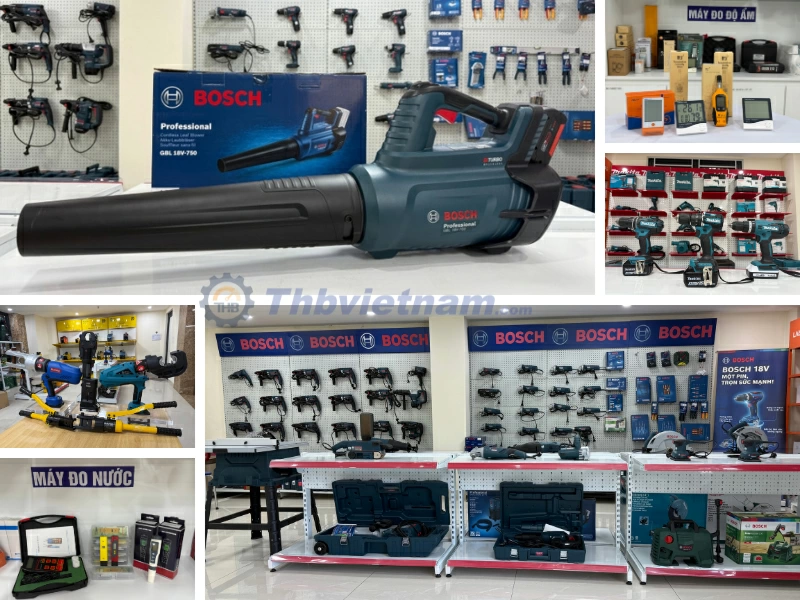 Các dòng thiết bị đo và máy móc chính hãng tại THB Việt Nam.