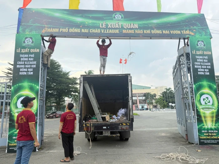 Hậu trường Lễ xuất quân Trường Tươi Đồng Nai: Bài toán vận hành một sự kiện quy mô lớn