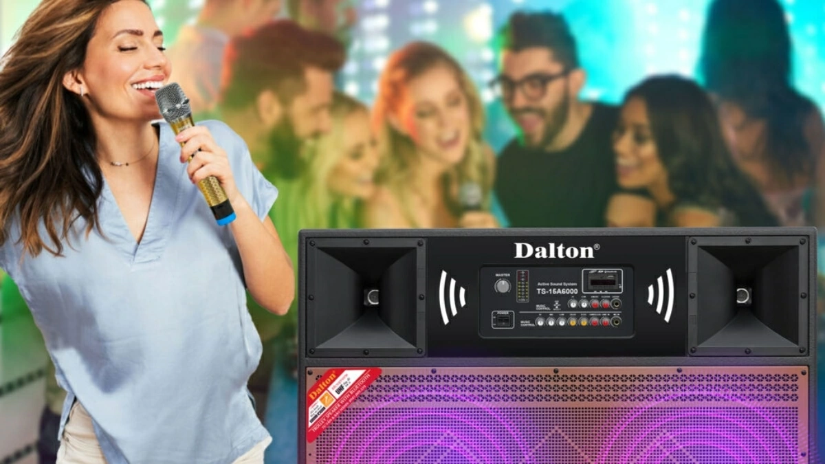 Dàn karaoke cố định mang lại chất âm chi tiết, cân bằng.
