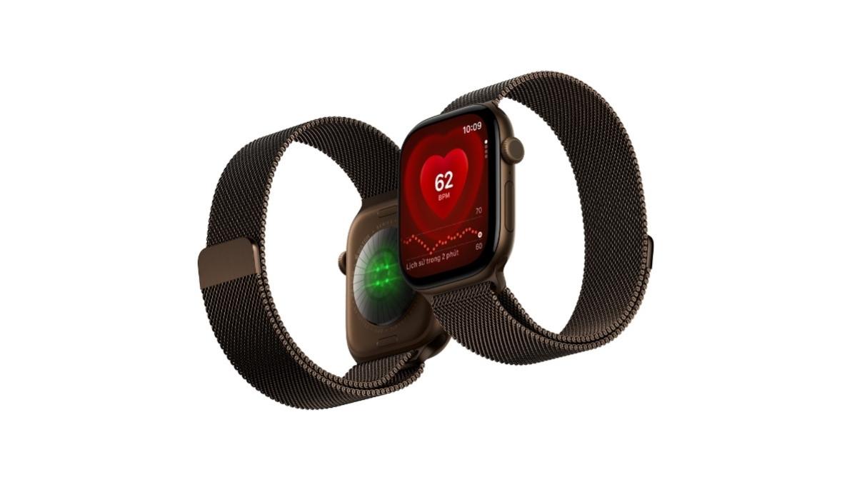Apple Watch Series 12 theo dõi nhịp tim và HRV thường xuyên hơn.