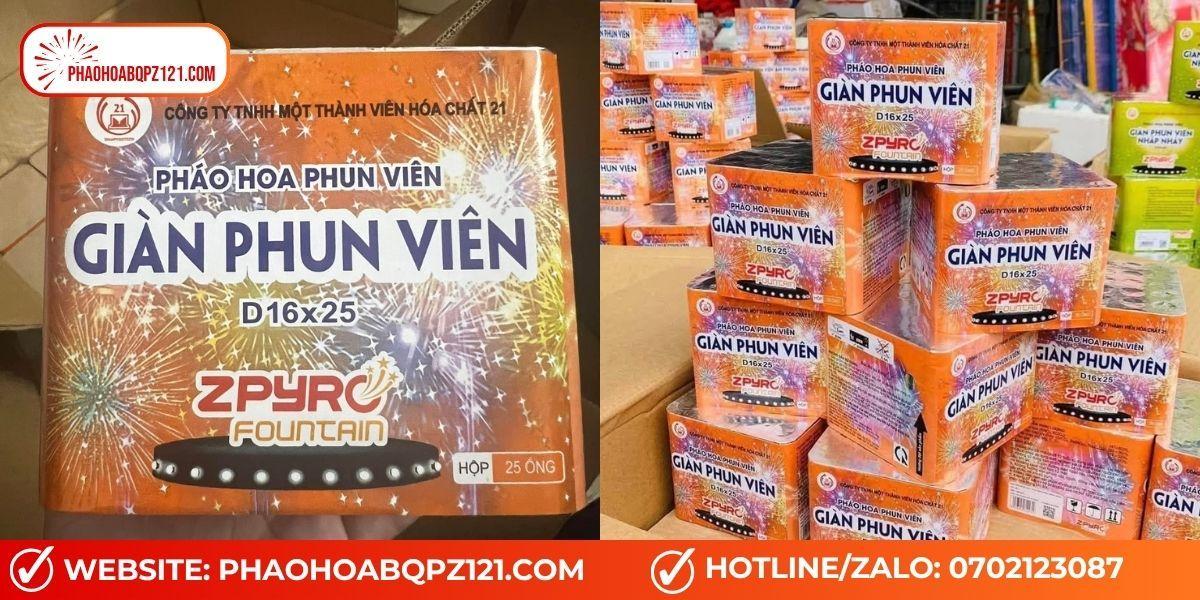 Lưu ý sử dụng giàn phun viên an toàn và đạt hiệu quả cao.