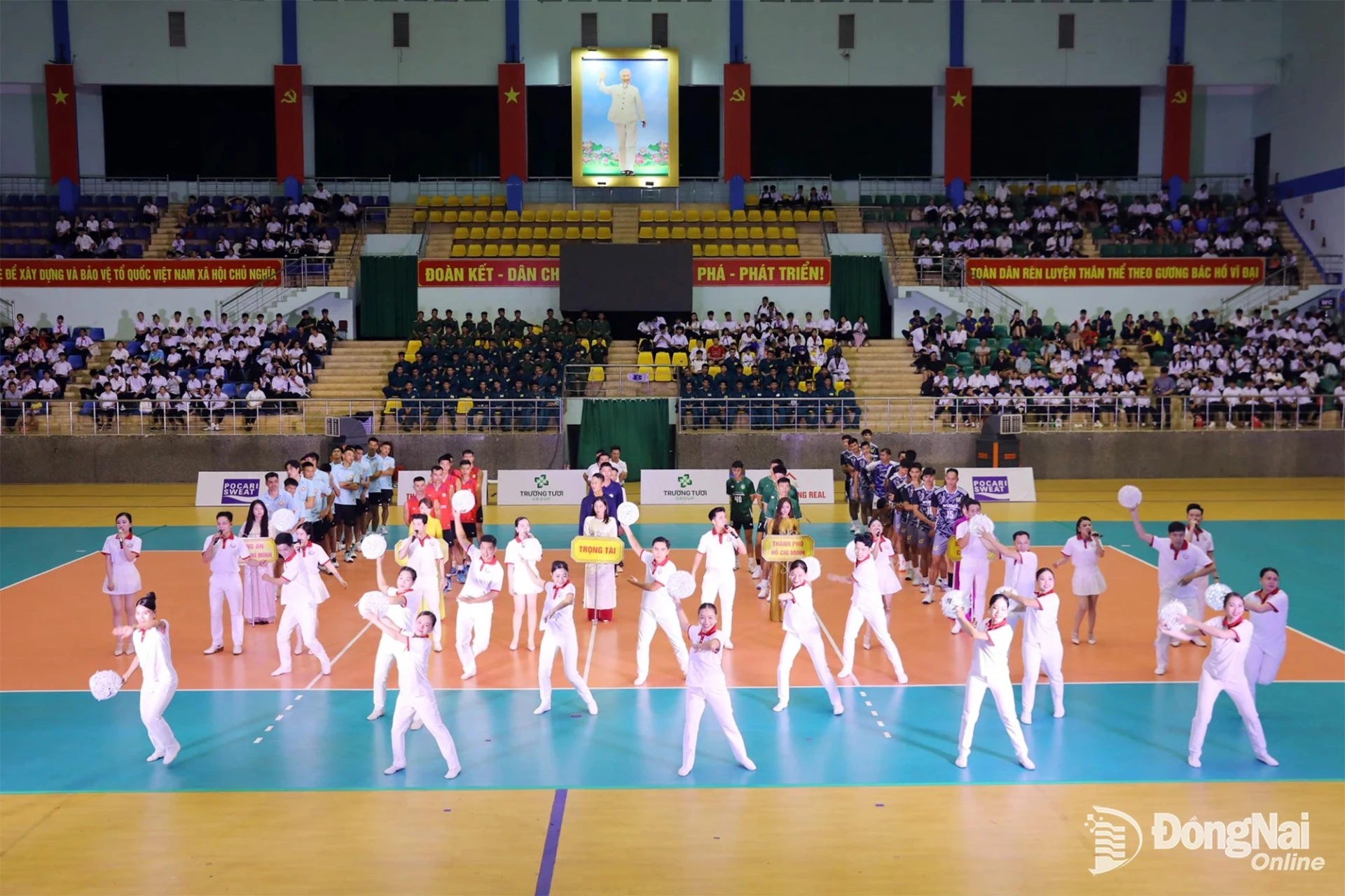 A musical performance at the opening ceremony. Photo: Huy Anh


