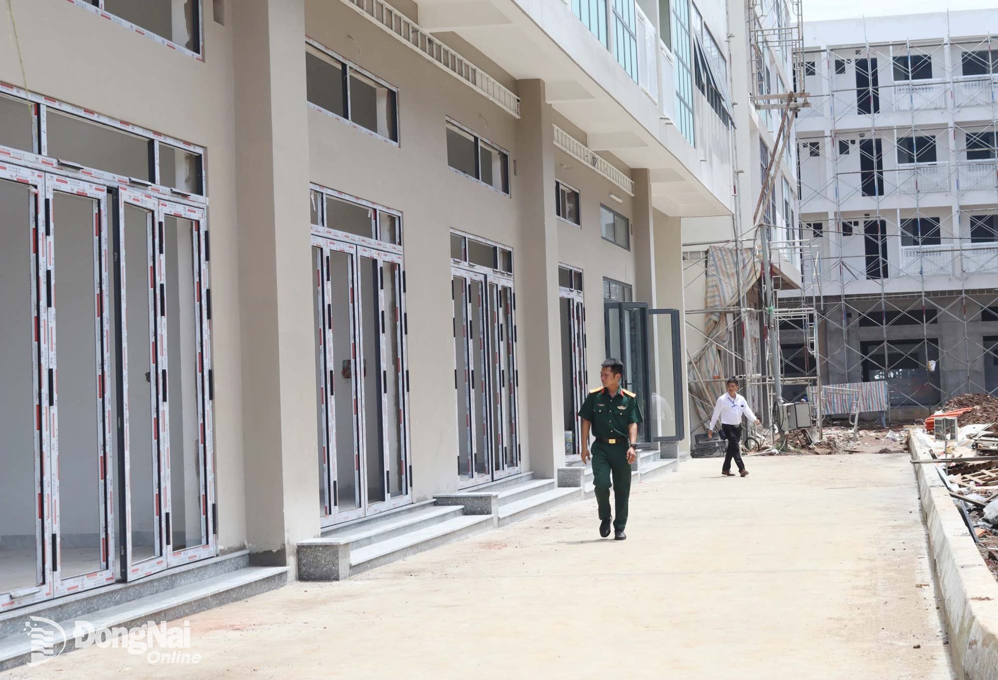 Khu chung cư CC1 - Dự án Khu nhà ở xã hội phường Bảo Vinh. Ảnh: Hoàng Lộc
