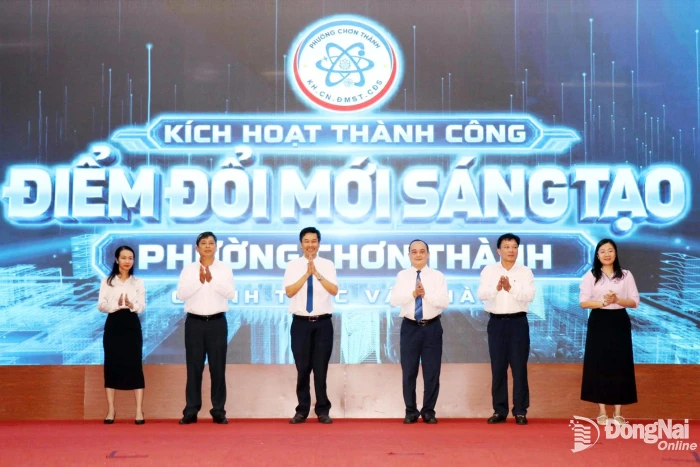 Công bố thành lập Điểm Đổi mới sáng tạo phường Chơn Thành