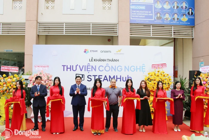 Trường đại học Lạc Hồng khánh thành thư viện công nghệ STEAMHub