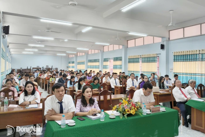 Trường Chính trị thành phố Đồng Nai khai giảng 3 lớp trung cấp lý luận chính trị