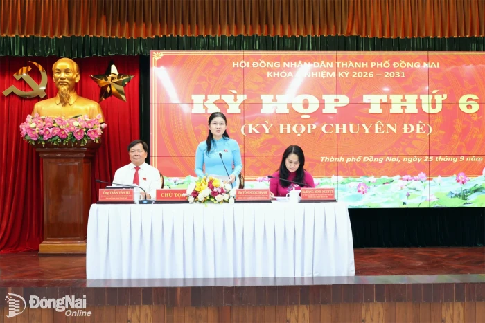 HĐND thành phố Đồng Nai thông qua 14 nghị quyết tại Kỳ họp thứ 6 (chuyên đề)