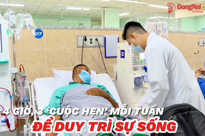 [Video] 4 giờ, 3 ‘cuộc hẹn’ mỗi tuần để duy trì sự sống