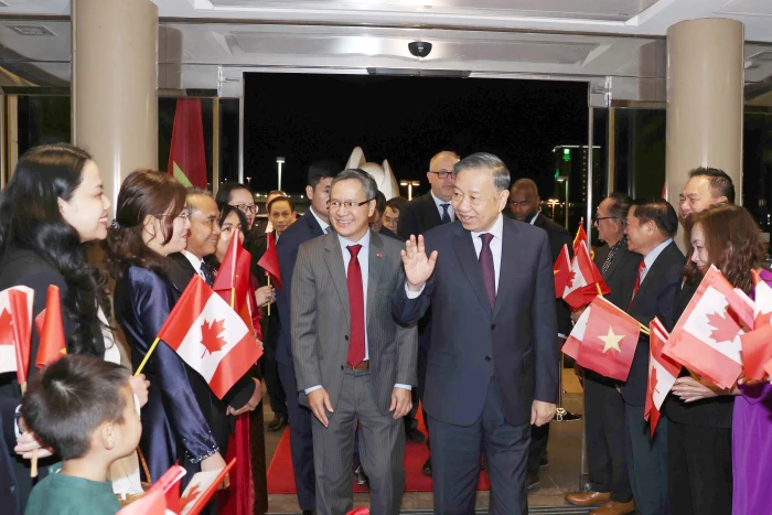 Tổng Bí thư, Chủ tịch nước Tô Lâm bắt đầu thăm cấp Nhà nước tới Canada