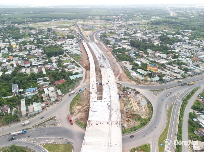 Plans underway to open interchange linking Bien Hoa–Vung Tau and Ben Luc–Long Thanh expressways