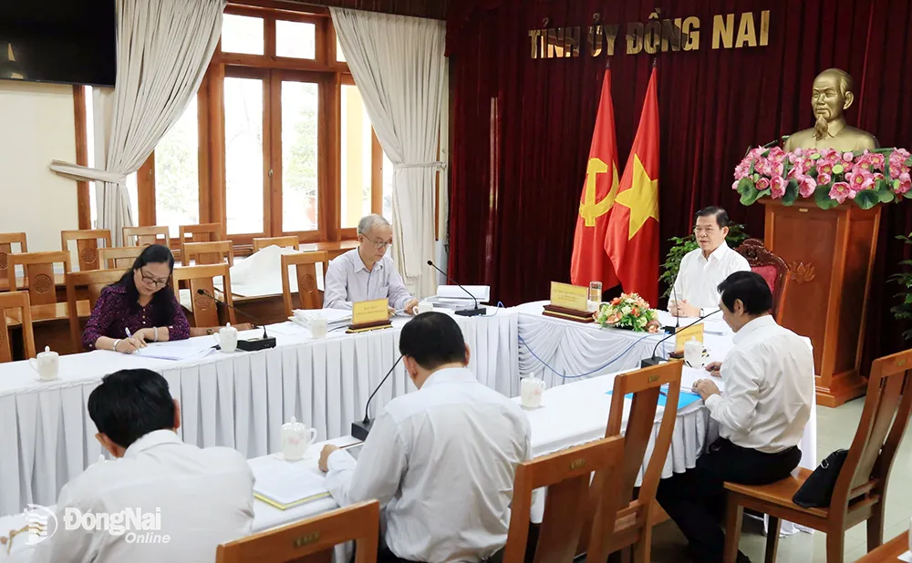 Bí thư Tỉnh ủy Nguyễn Hồng Lĩnh chủ trì buổi tiếp đại diện Công ty CP Trí Tiến