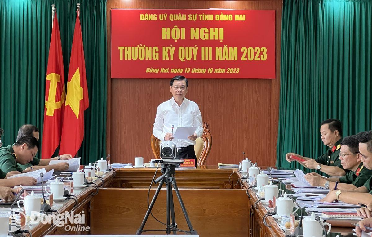 Ủy viên Trung ương Đảng, Bí thư Tỉnh ủy Nguyễn Hồng Lĩnh chủ trì kết luận hội nghị