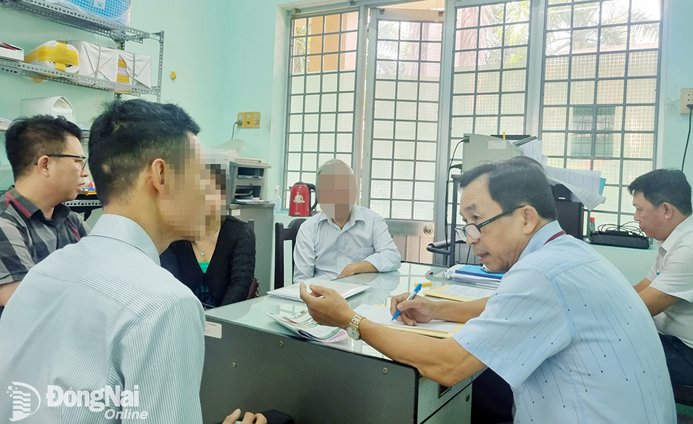 Thanh tra Sở Y tế làm việc với bệnh nhân đã bị Phòng khám Đa khoa Thái Dương cắt bao quy đầu với giá cao