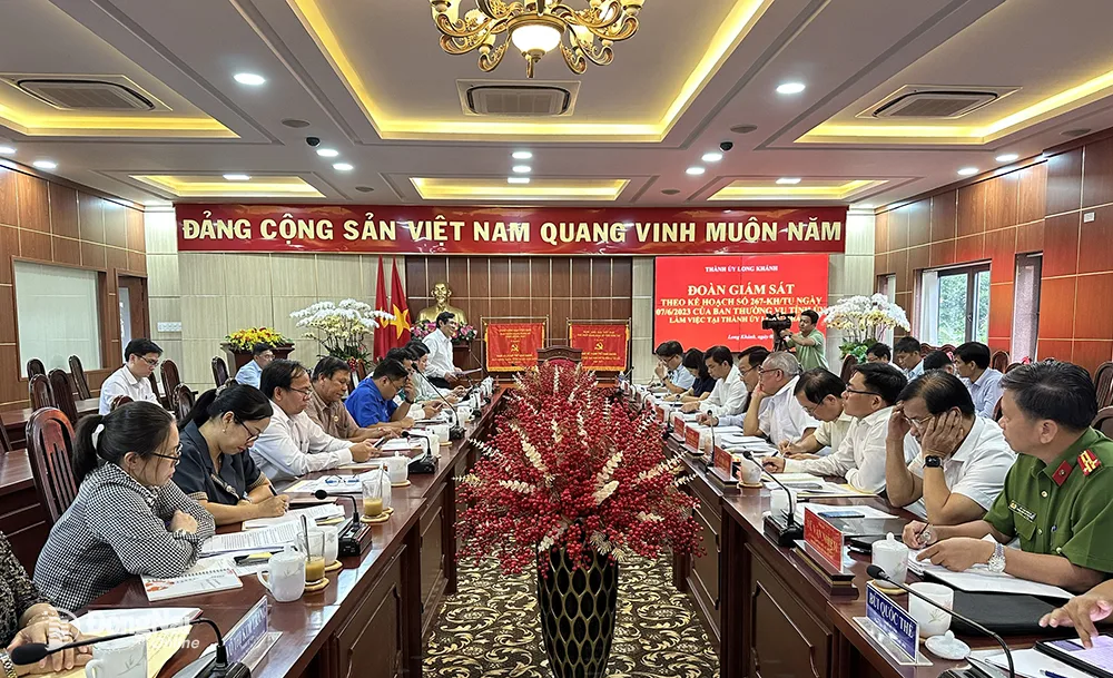 Phó chủ tịch UBND tỉnh Nguyễn Sơn Hùng, kết luận tại buổi làm việc