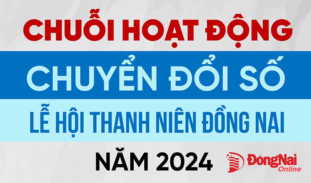 [Infographic] Chuỗi hoạt động chuyển đổi số và lễ hội thanh niên tại Đồng Nai