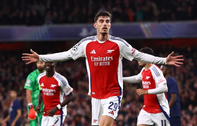 Arsenal có chiến thắng đầu tiên ở Champions League mùa này. (Nguồn: Getty Images)
