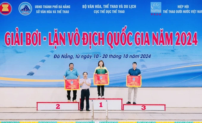 Thành phố Hồ Chí Minh xếp vị trí số 1 tại giải vô địch quốc gia 2024. Ảnh: ĐVCC 