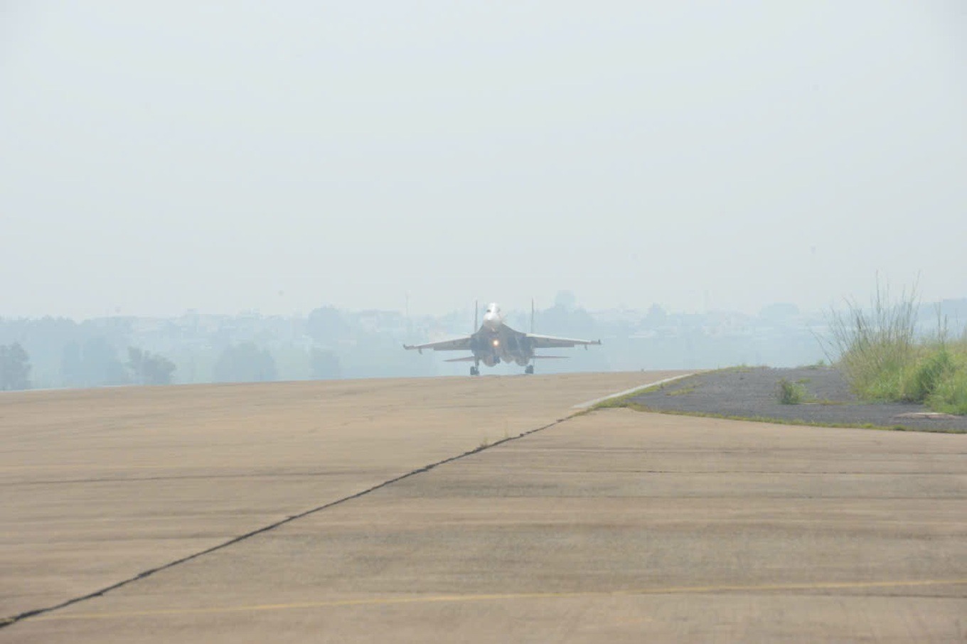 Bien Hoa Airport currently serves military aircraft featuring two concrete runways, each measuring over 3,000 metres long and 45 metres wide.