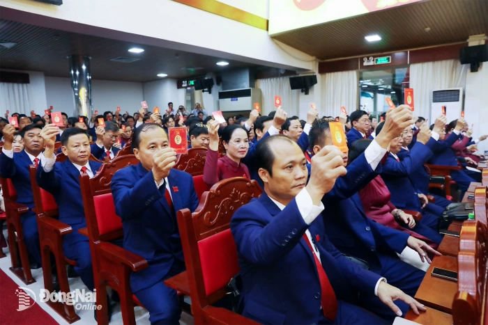 Dong Nai Provincial Party Congress adopts key agenda items