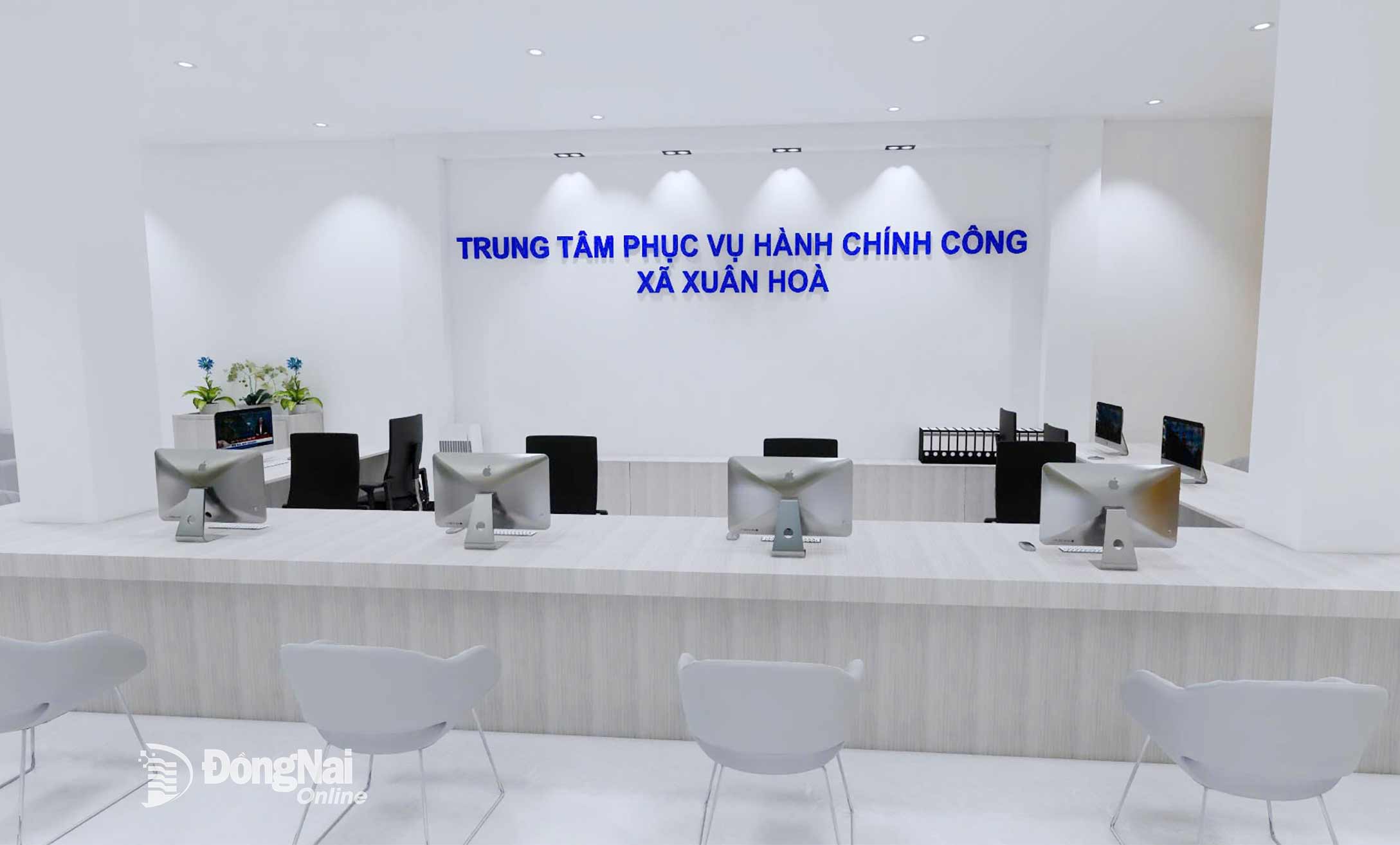 Perspective of the Commune Administrative Service Center.

