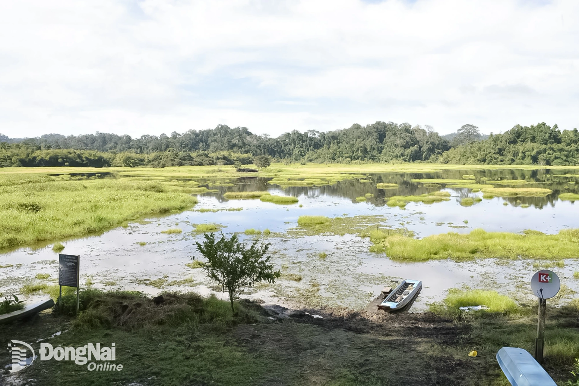 The Bau Sau area of Cat Tien National Park has been recognized by the Ramsar Convention Secretariat as a wetland of international importance. File photo

