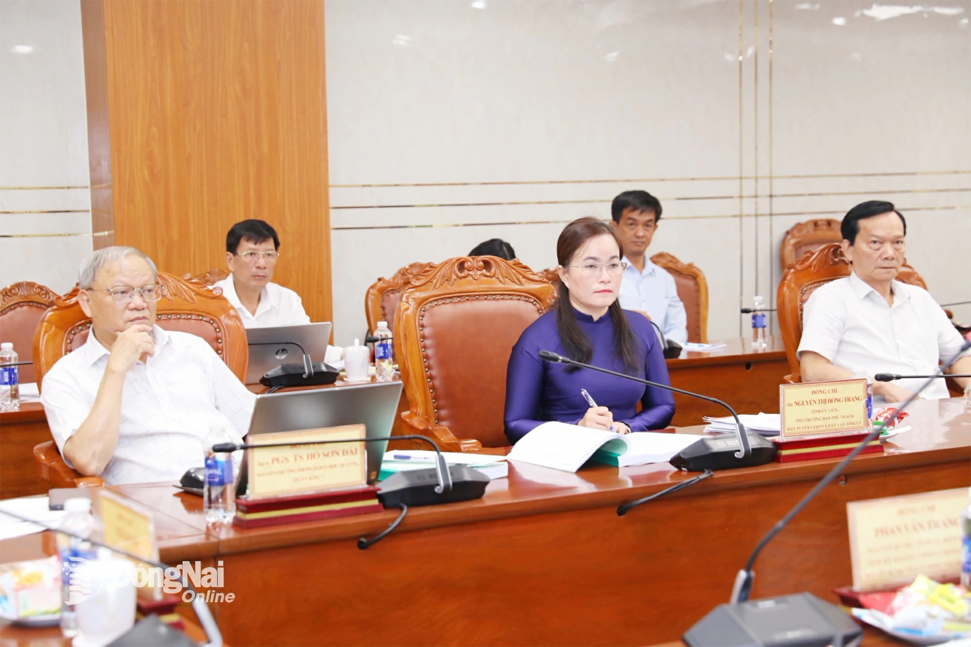 Delegates attend the workshop. Photo: Huy Anh