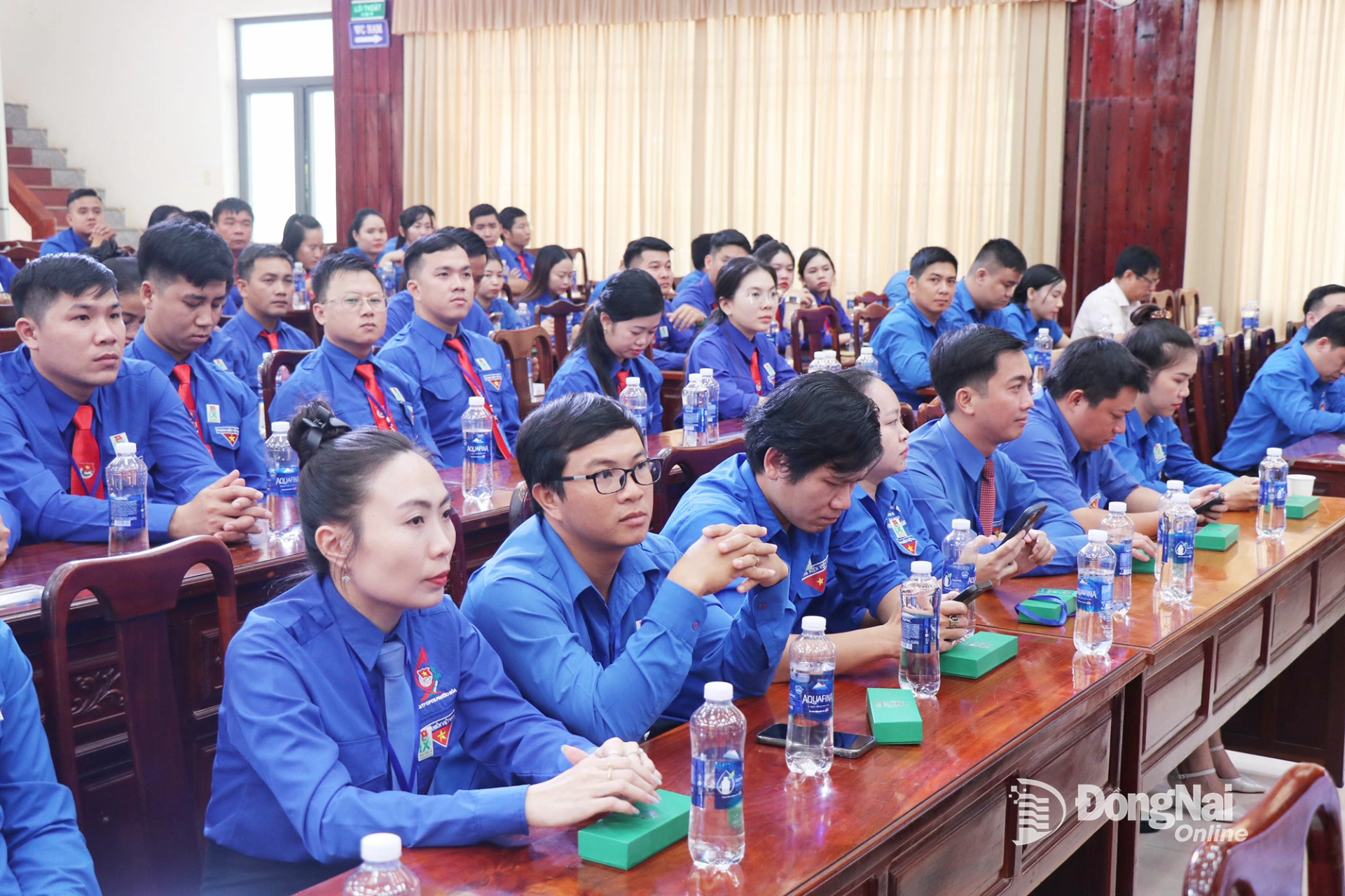 Các đại biểu dự đại hội. Ảnh: Thanh Lâm
