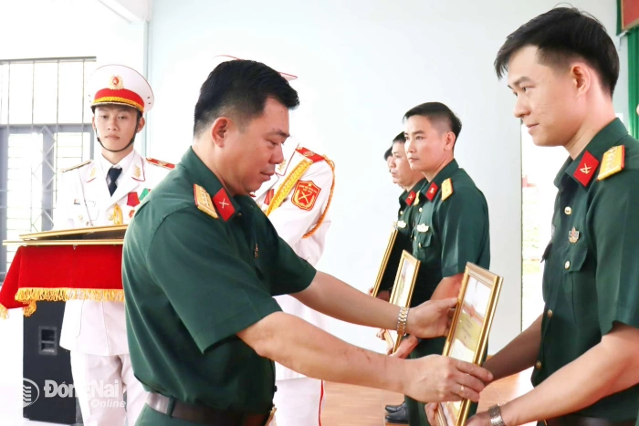 Đại úy Võ Đình Hùng đoạt giải nhất Hội thi Sáng kiến cải tiến kỹ thuật năm 2025