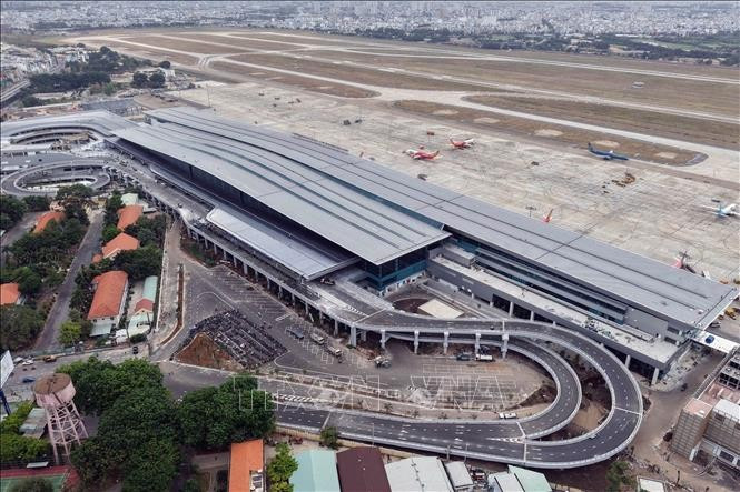 A view of T3 Terminal of Tan Son Nhat International Airport (Photo: VNA)
