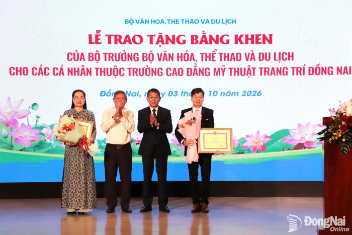 Trường cao đẳng Mỹ thuật trang trí Đồng Nai khai giảng năm học 2026-2027