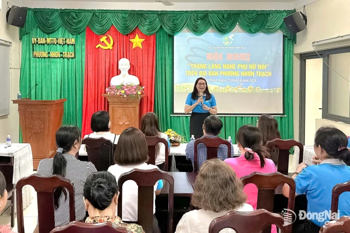 Tổ chức hoạt động Tháng nghe phụ nữ nói