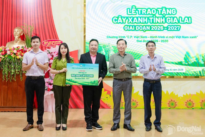 Tiếp nối hành trình 3 triệu cây xanh của C.P. Việt Nam