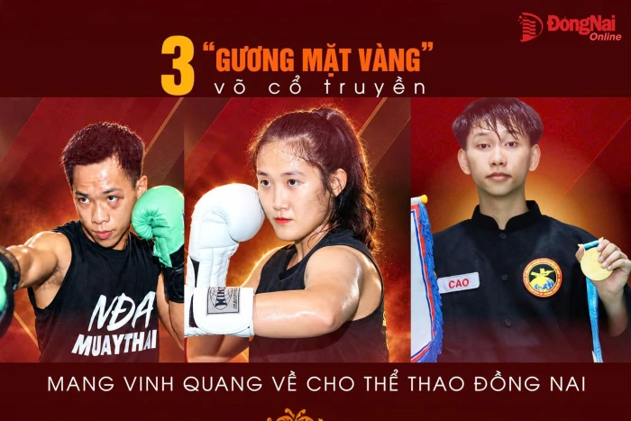 [Video] 3 ‘gương mặt vàng’ võ cổ truyền mang vinh quang về cho thể thao Đồng Nai