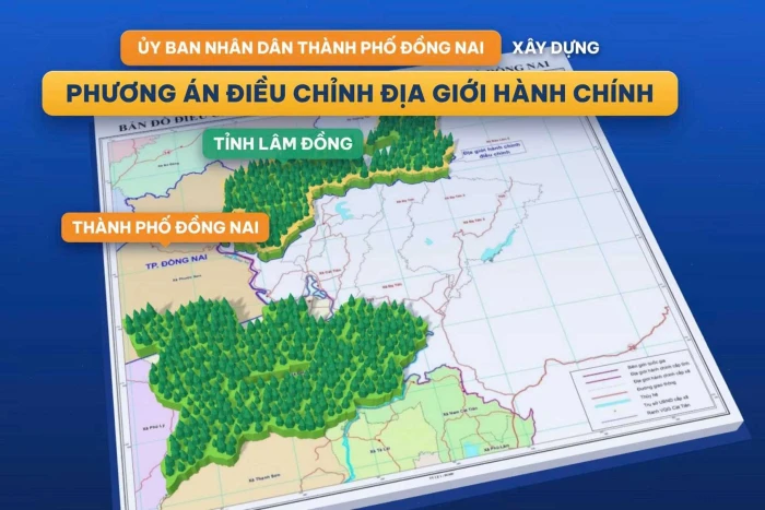 [Short Video] Phương án Điều chỉnh địa giới hành chính giữa thành phố Đồng Nai và tỉnh Lâm Đồng
