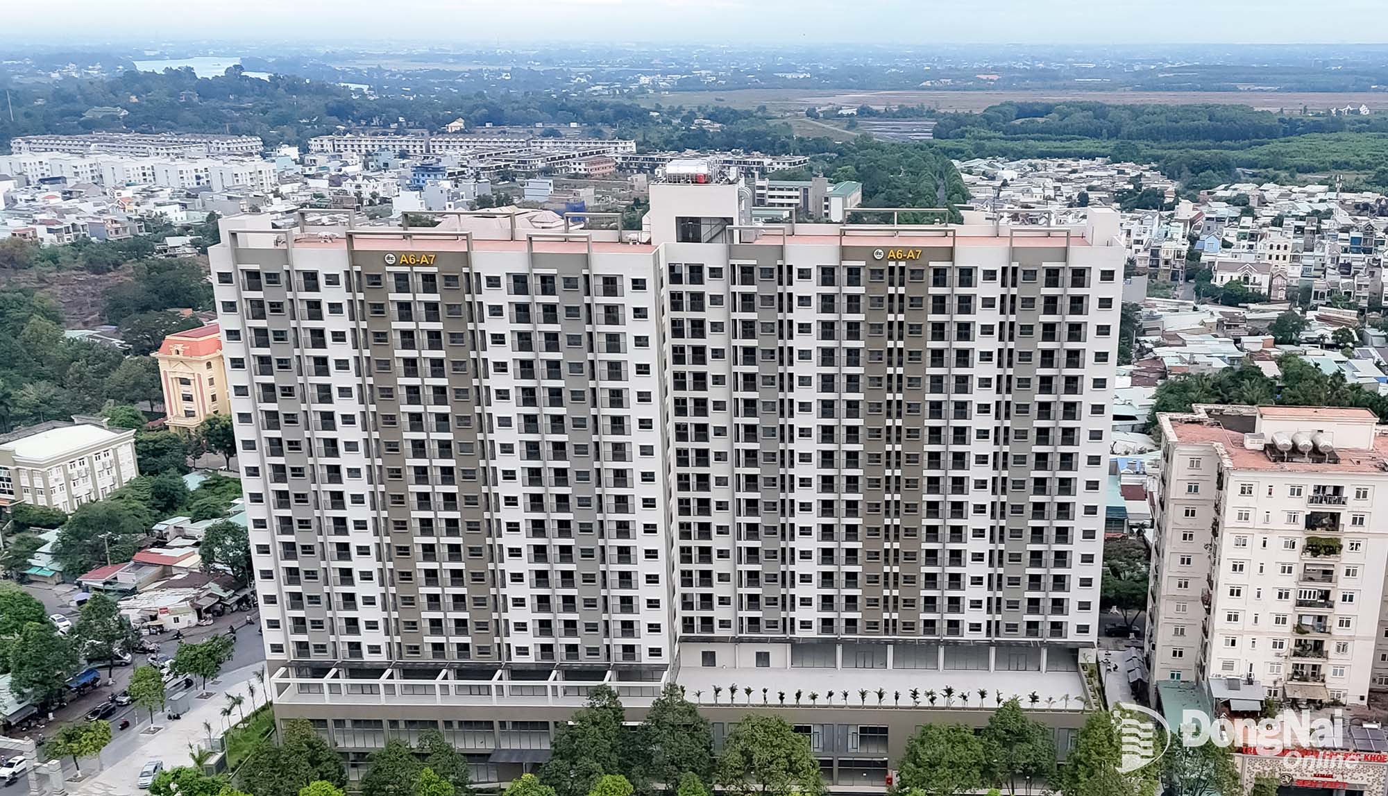 A completed social housing project in Tran Bien ward. Photo: Hoang Loc

