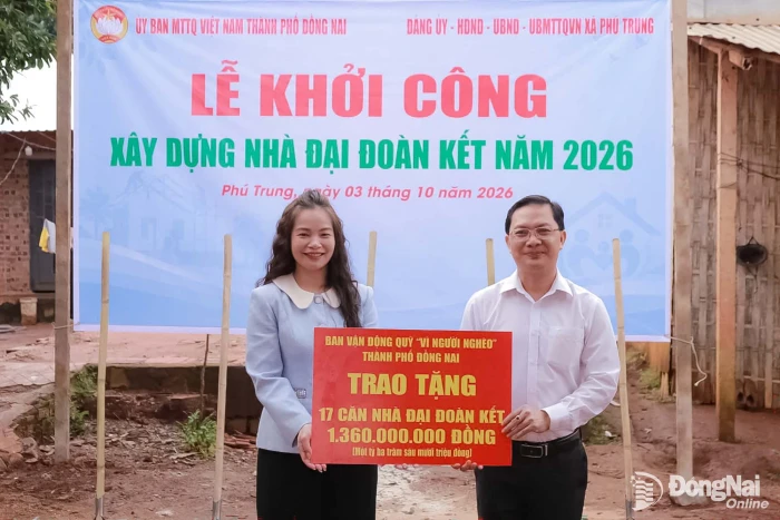 Construction begins on 17 “Great solidarity” houses in Phu Trung commune