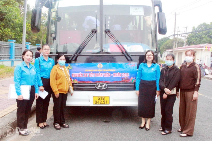 Đồng Nai triển khai chương trình hỗ trợ vé xe cho người lao động về quê đón Tết Đinh Mùi 2027