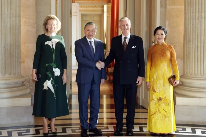 Tổng Bí thư, Chủ tịch nước Tô Lâm hội kiến Nhà vua Vương quốc Bỉ Philippe