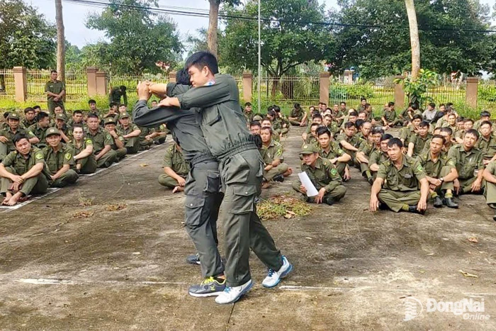 Nâng cao nghiệp vụ cho lực lượng an ninh, trật tự ở cơ sở