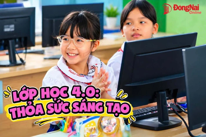 [Video] Lớp học 4.0: Thỏa sức sáng tạo