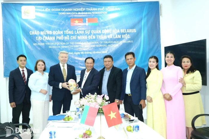 Doanh nghiệp Belarus và Đồng Nai tìm kiếm cơ hội hợp tác