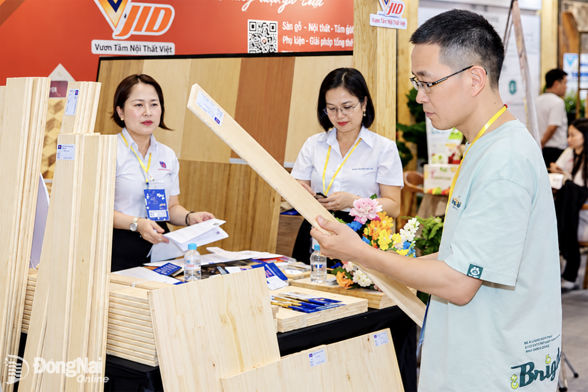 Sản phẩm của một doanh nghiệp thuộc Hiệp hội Gỗ và thủ công mỹ nghệ Đồng Nai.

