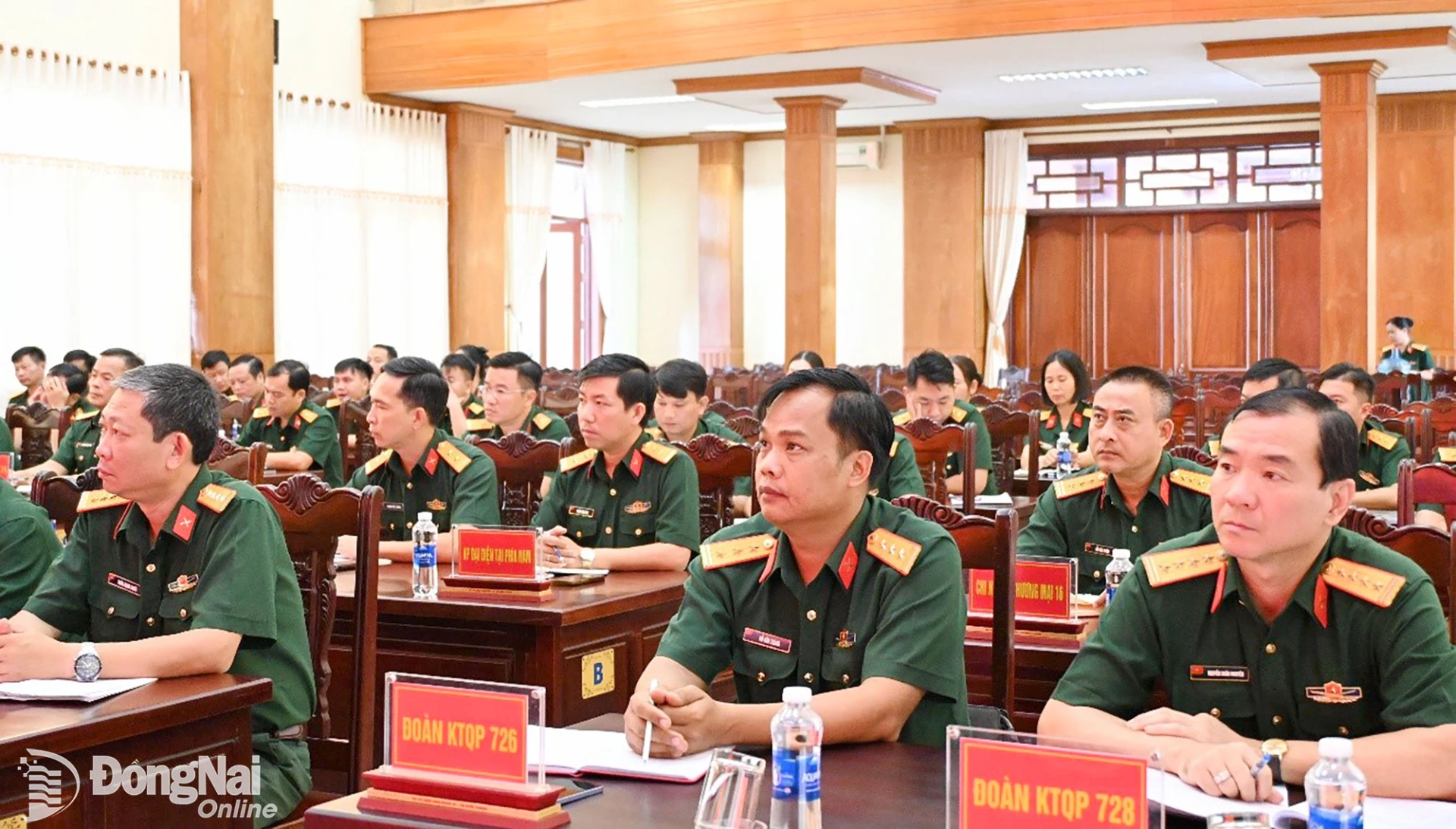 Các đại biểu tham gia lớp tập huấn. 