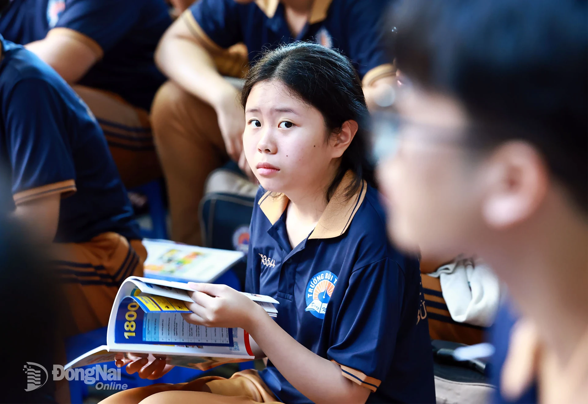 Việc được định hướng nghề nghiệp sớm là cần thiết cho học sinh lớp 12. Ảnh: Công Nghĩa 
