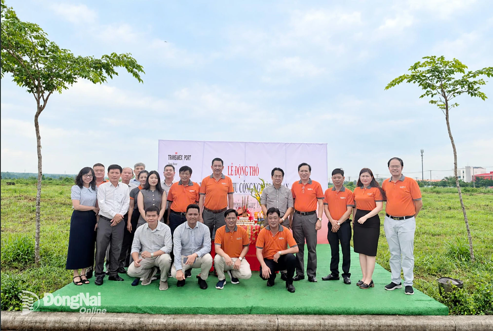 Lễ Động thổ dự án Kho của Công ty Cổ phần Transimex.